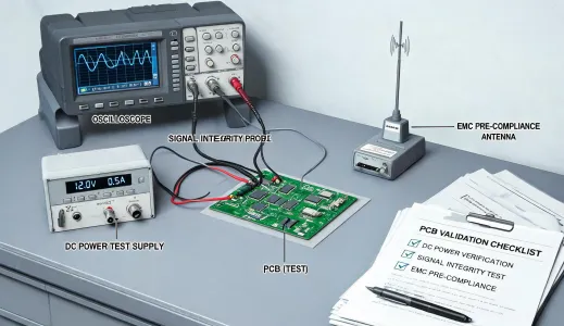 Electronics manufacturing validation
