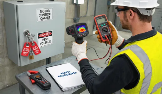 Industrial maintenance testing